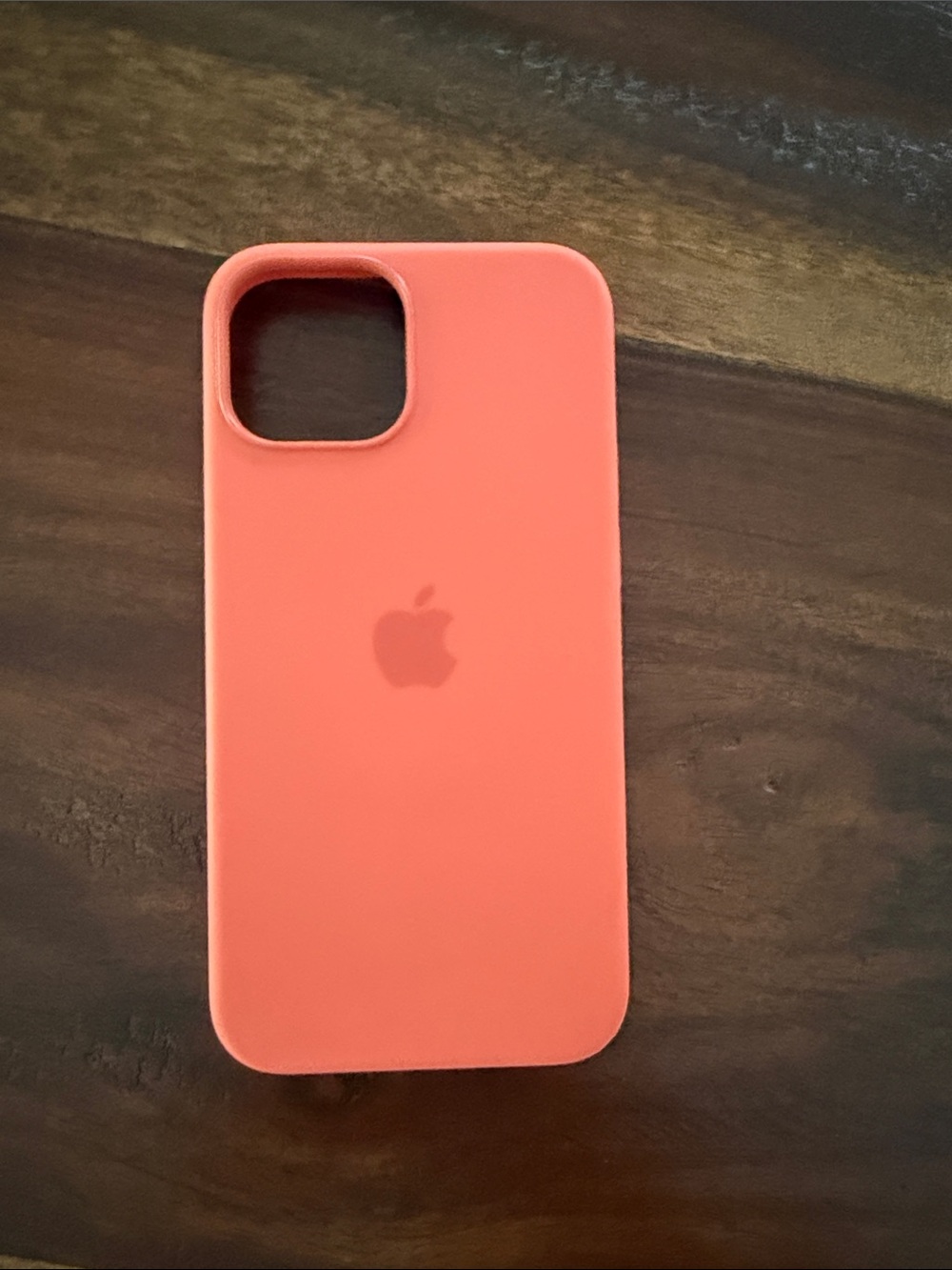 Apple Silicone iPhone Case - Coral